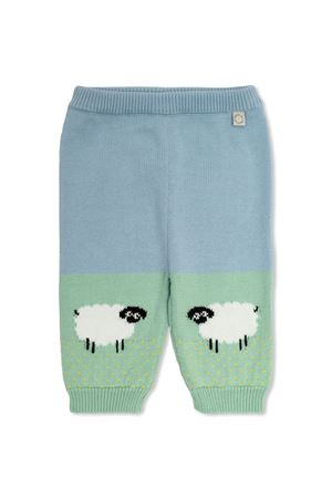 pantalone in cotone azzurro STELLA McCARTNEY KIDS | TV6600Z2423999